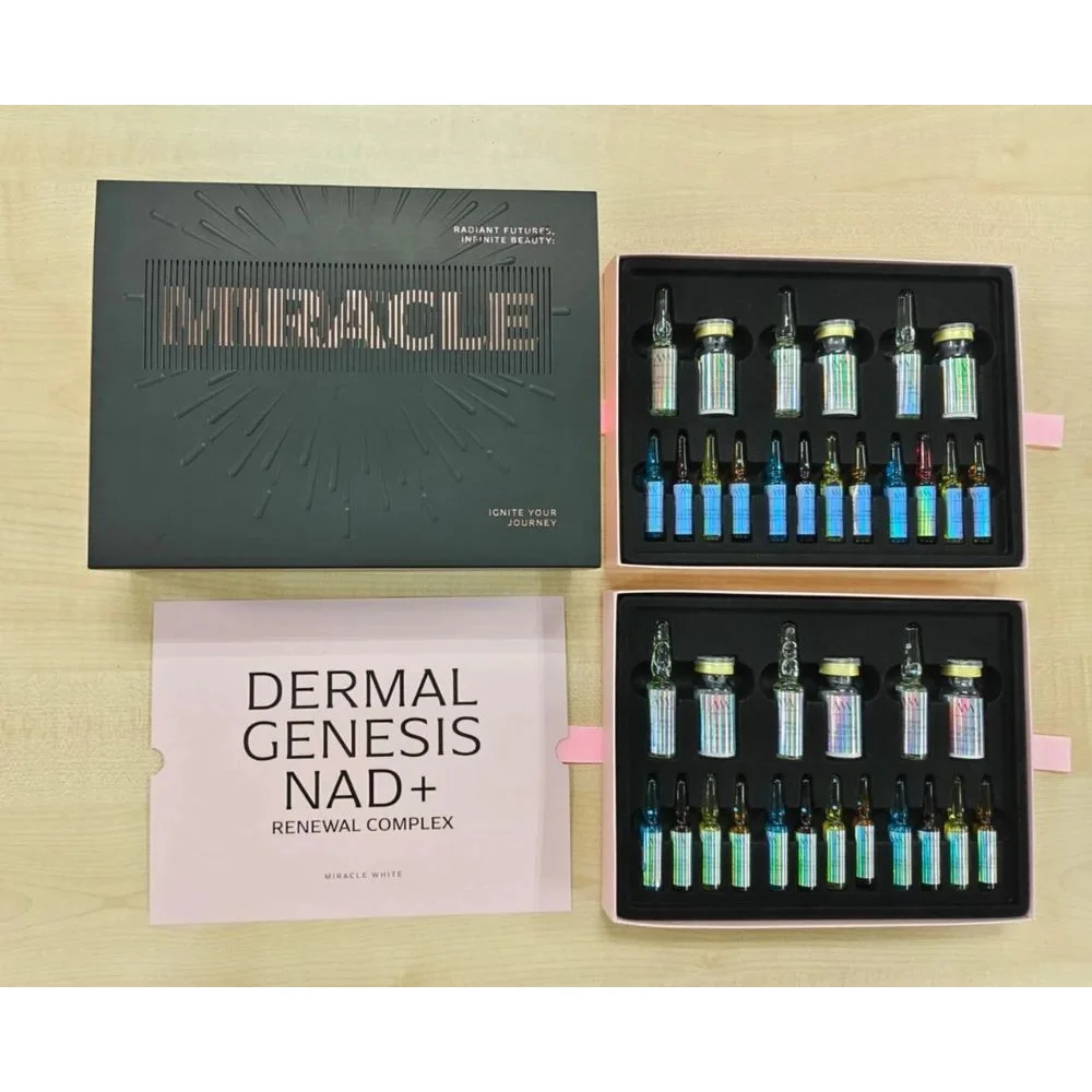 Miracle White Dermal Genesis NAD+ Renewal Complex Glutathione Injection (6 sessions)
